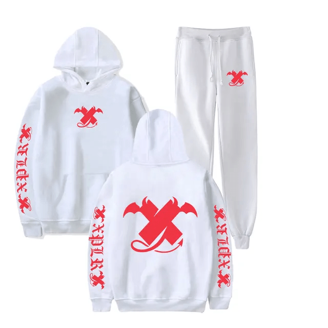 XPLR Devil X Vintage White Tracksuit