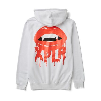 XPLR Fang White Hoodie