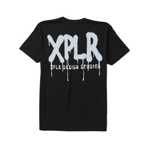 XPLR Grafitti Black Tee XPLR Grafitti Black Tee