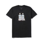 XPLR The Twins Black Tee
